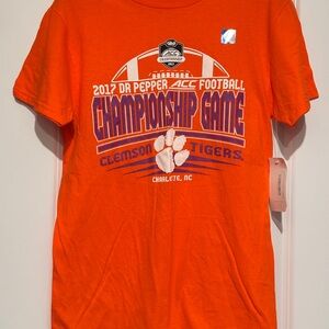 2017 Clemson Tigers Orange Short Sleeve Championship Tee